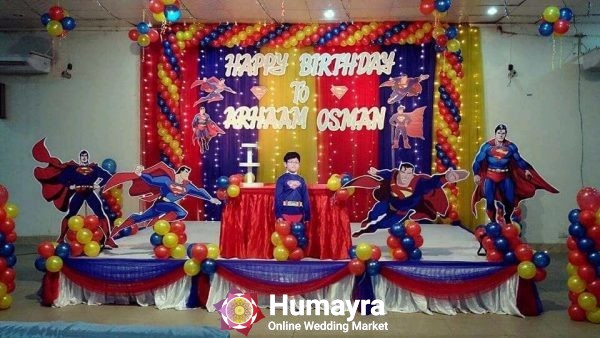 Birthday Stage Decorations 15