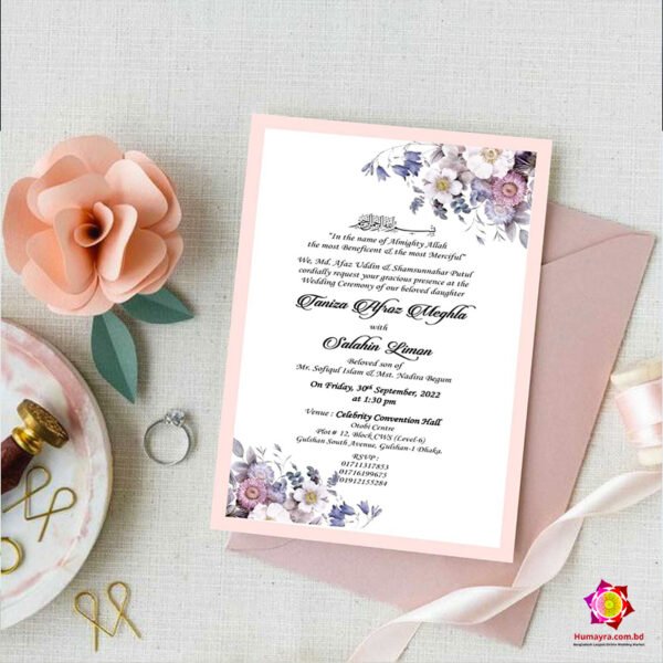 Wedding Invitation Card WIC19