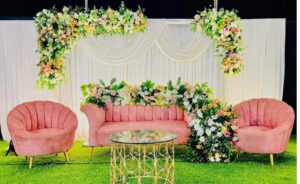 Elegant Wedding Akdh Ceremony stage